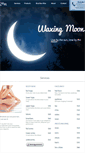 Mobile Screenshot of mywaxingmoon.com